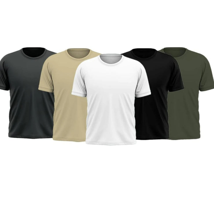 Pack OF 5 Premium Solid  T-Shirt p6