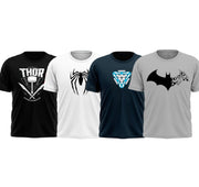 Pack OF 4 Premium Quality Printed  T-Shirts