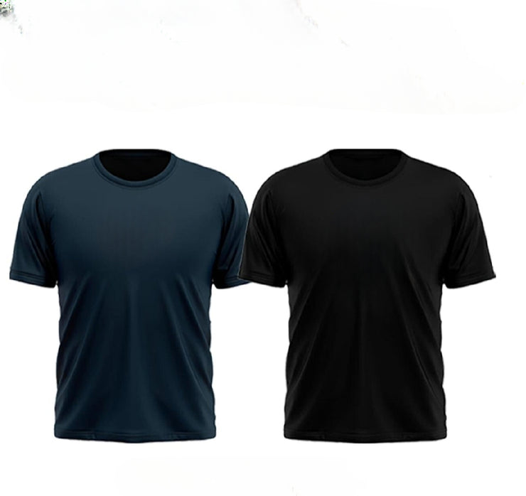 Pack OF 2 Premium Quality Plain T-Shirts