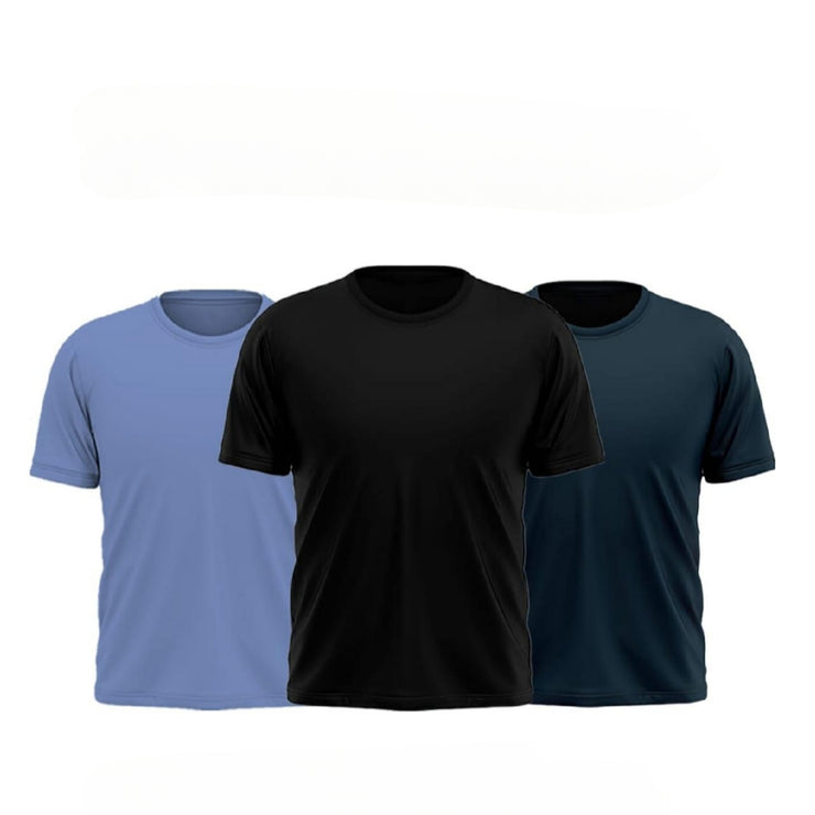 Pack OF 3 Plain  Premium Quality T Shirts