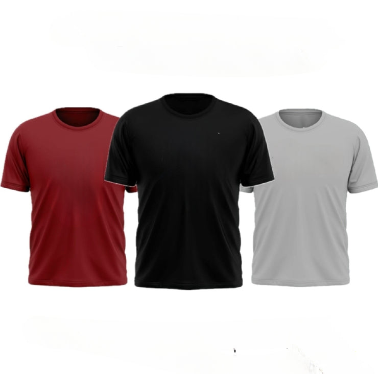 Pack OF 3 Plain  Premium Quality T Shirts