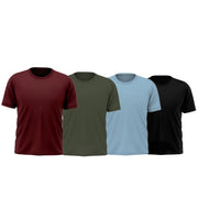 Pack OF 4 Premium Quality Plain T Shirts