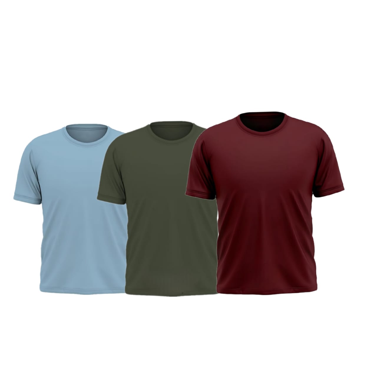 Men's Plain T-Shirt (Pack of 3) 4